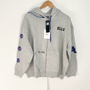 Wear by Erin Andrews Womens NFL Buffalo Bills Hooded Sweatshirt Size 1X